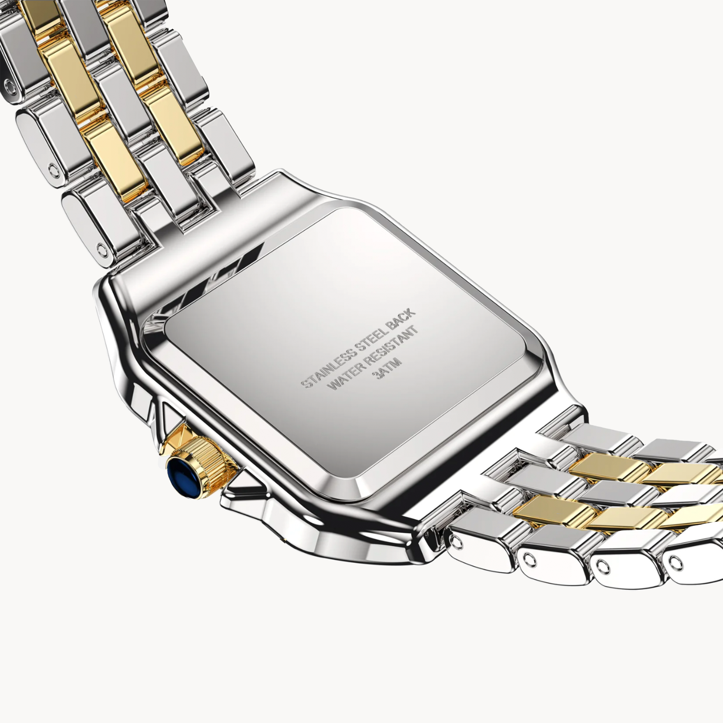Grealy Watch Stainless Steel Silver Gold